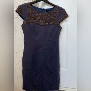 Forever New Fitted Upper Embellished Dress